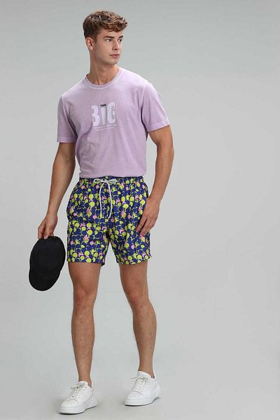 Lufian Geometric Ανδρικά Σορτς Μαγιό Saks
