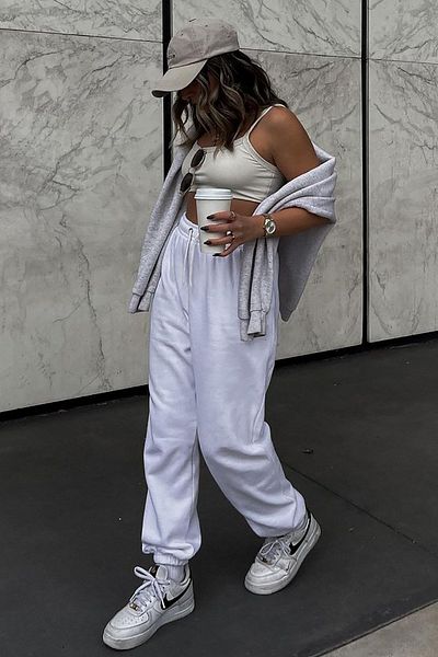 Madmext Γυναικεία αθλητική φόρμα Mad Girls White Mg290