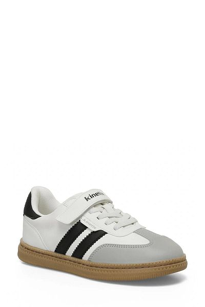 Kinetix 101972857   Mavner Pu White-Black Boy's Sports Shoes