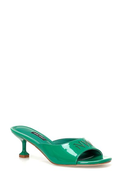 Nine West LEXINA 4FX Zielone damskie buty na obcasie
