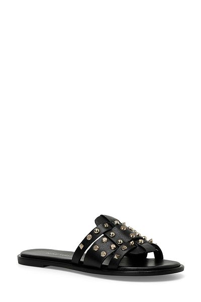 Nine West MINEL 4FX Women's Black Slippers
