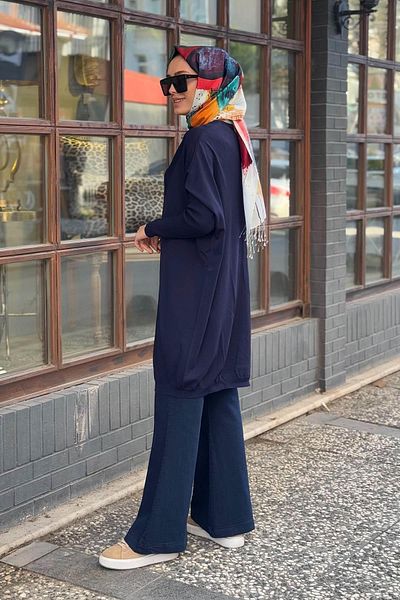 Invee Tunic 6923 Navy Blue