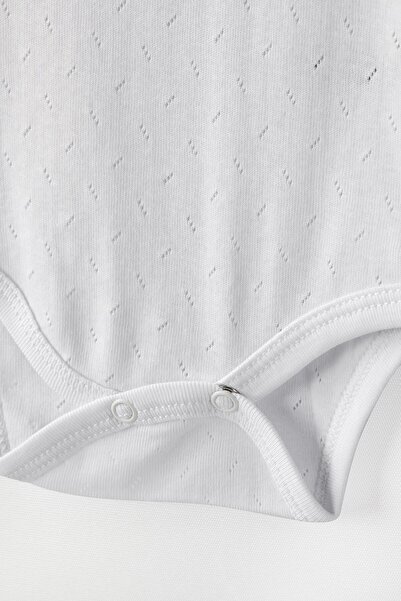 Tiffany Baby %100 Pamuk Nefes Alan Jakarlı Bebek Atlet Badi 0 36 Ay