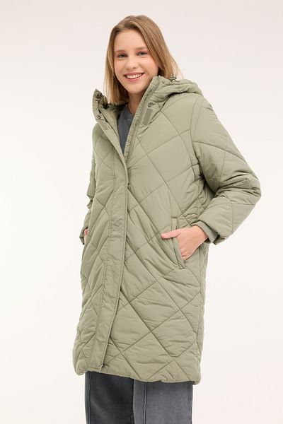lumberjack Wl Jasmine 3- 104217   4Pr Pastel Khaki Women's Long Coat