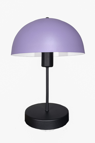 Fer Avize Venetian Mushroom Metal Hat Lampshade Modern Design Wired Table Lamp Night Light