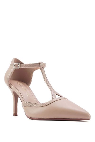 Nine West HENRIET 3PR Cream Women's Heeled Shoes