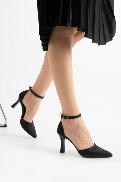 Tomato Bags Women's Thin Goblet Heel Toe and Back Closed Strap Evening Dress Shoes