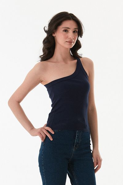 Fulla Moda Basic Ribbed Single Sleeve Modal Body
