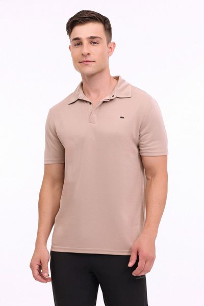 lumberjack Ανδρικό κοντομάνικο μπλουζάκι ANTVAN 12SC12 4FX Mink