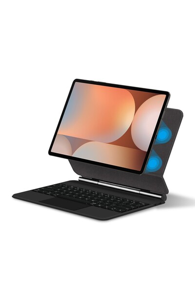 UnDePlus Samsung Galaxy Tab S11/S10 Lite FE/S10/S9 FE/S9/S8/S7 Uyumlu Klavyel...