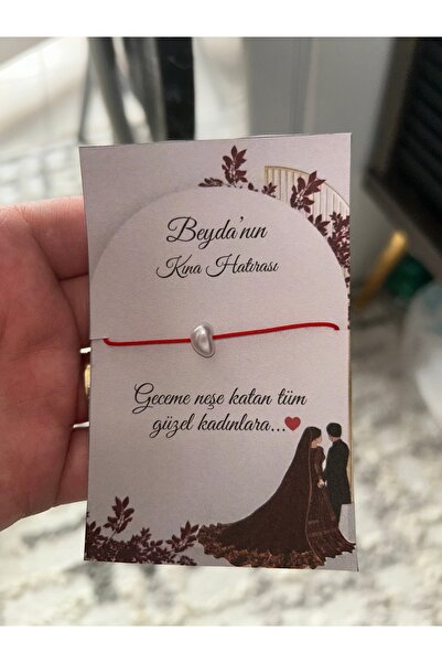 shop Kişiye özel şana bilekliği dağıtmalık kına,sünnet,6ay kınası,nişan 25 adet