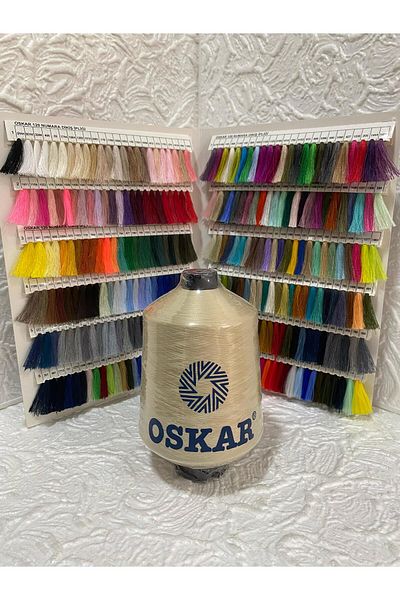 Oskar Overlock Thread (Muz Ip) 500Gr (Stone)