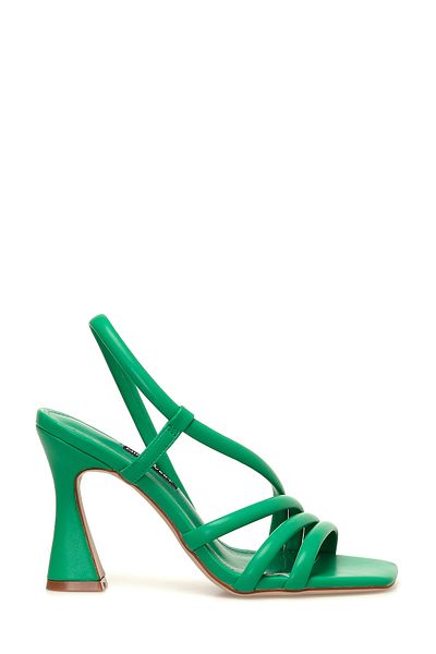 Nine West Grüne Damen-Sandalen mit Absatz – MARCI 4FX