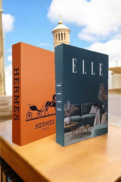 ndukkan Decorative Book Look Openable Box 2 Pieces