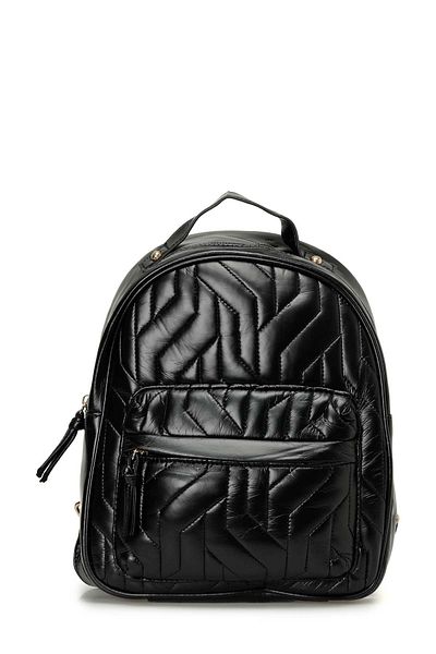 lumberjack SFT PU KPTN SRT 4PR Schwarzer Damenrucksack