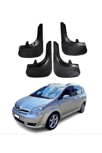 SONİKON LİNE Toyota Verso 2004-2009 Compatible 4-Piece Dust Cover Mudguard Mudguard Modified