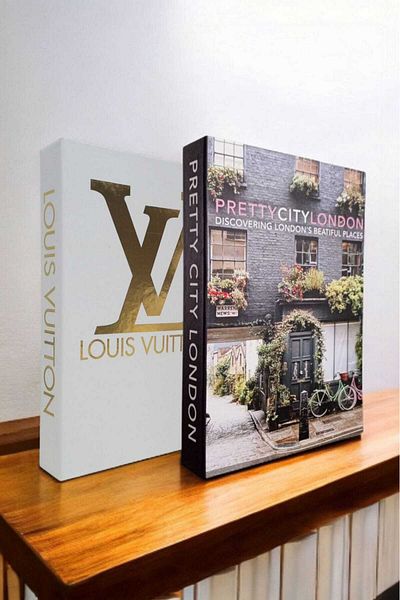 BayCazip Decorative Book Look Box Set of 2 Decorative Book Looking Box