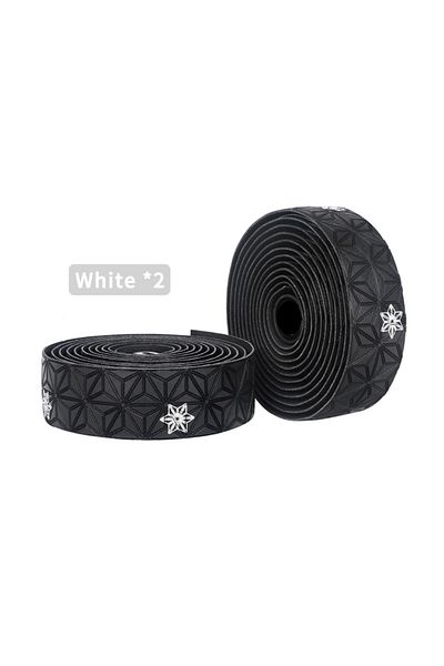 Choice Print Black White 1 pair Soft Road Bike Bicycle Handlebar Cork EVA PU Bar Tape Professional Cycling
