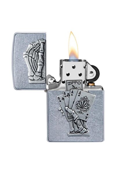 Zippo Çakmak Dead Man's Hand Emblem 49536-089074