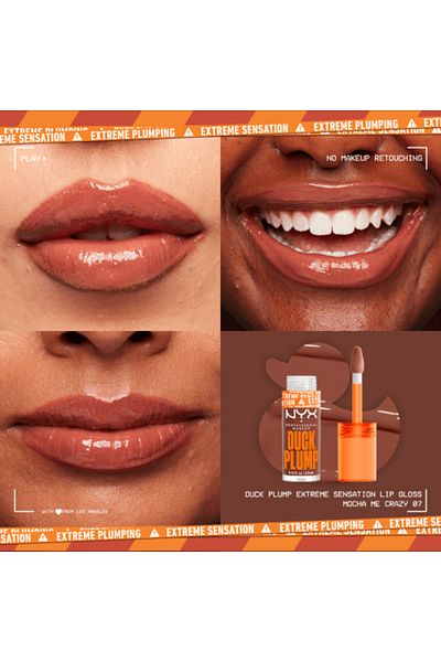 NYX Professional Makeup NYX Duck Plump Lip Gloss 07 Mocha Me Crazy
