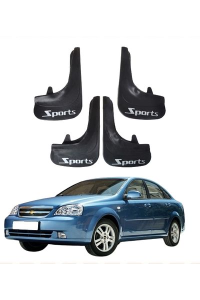 SONİKON LİNE Chevrolet Lacetti Sd Compatible Sports Written 4-Piece Dust Cover Mudguard Mudguard Modified