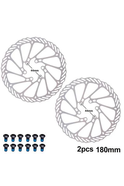 ZTTO 2 Pcs 180mm Mtb Bicycle Brake Rotor 120 140 160 180 203mm 6inch Stainless Steel Hydraulic Brake Roto