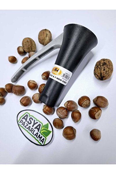 ASYA PAZARLAMA Walnut Cracker, Hazelnut Cracker, Shelled Nut Crusher, Metal Cracker