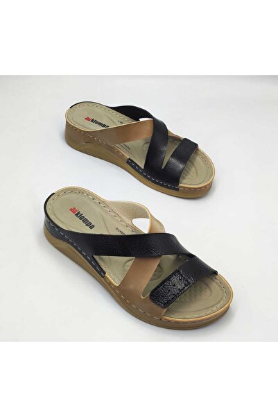 Tigerline Γυναικείες καθημερινές παντόφλες - Καφέ - Ελαφριές και άνετες για χρήση στο σπίτι και σε εξωτερικούς χώρους