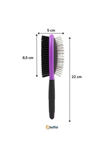 BellevieStore Multi-Purpose Double Sided Easy Pet Cat Dog Cleaning Pet Brush