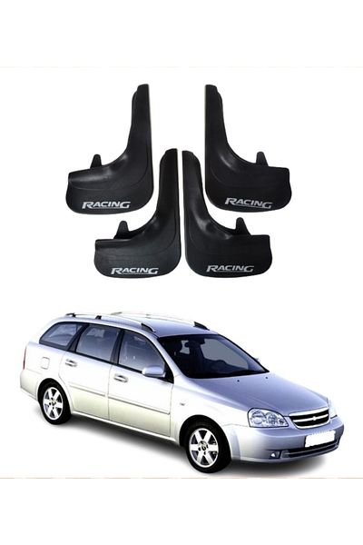 SONİKON LİNE Chevrolet Lacetti Stw Compatible Racing Written 4-Piece Dust Cover Mudguard Mudguard Modified