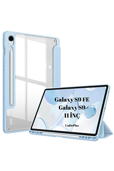 UnDePlus Galaxy Tab S10 Lite FE/S10/S9 FE/S9 Uyumlu Kılıf Grafiti Şeffaf Kale...