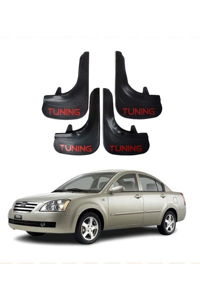 SONİKON LİNE Chery Alia Compatible Tuning Written 4-Piece Leggings Mudguard Mudguard Modified