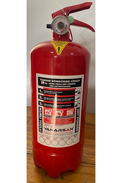 yanarsan 2 Kg. KURU KİMYEVİ TOZLU SÖNDÜRME TÜPÜ