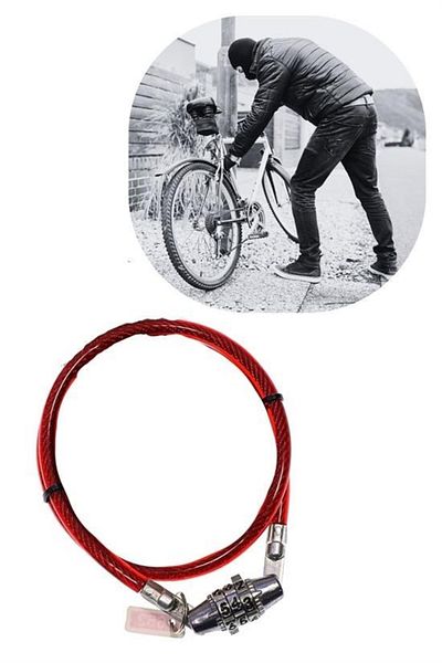Nexora BUFFER® Practical and Sturdy Bicycle Lock with Password