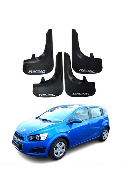 SONİKON LİNE Chevrolet Aveo Hb 2011 and after Compatible Racing Written 4'Lü Dust Cover Mudguard Mudguard Mudguard Modified