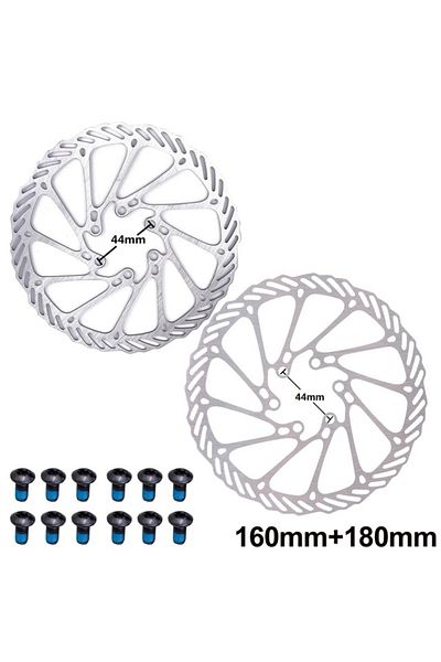 ZTTO 160mm And 180mm Mtb Bicycle Brake Rotor 120 140 160 180 203mm 6inch Stainless Steel Hydraulic Brake