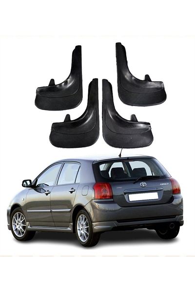 SONİKON LİNE 4-Piece Dust Cover Mudguard Mudguard Compatible with Toyota Corolla Hb All Cases Modified