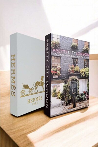 BGV HOME صندوق مفتوح من الداخل بمظهر كتاب مزخرف، قطعتين