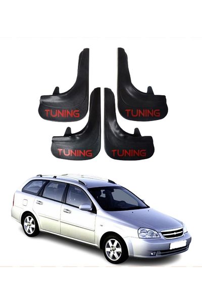 SONİKON LİNE Chevrolet Lacetti Stw Compatible Tuning Written 4-Piece Dust Cover Mudguard Mudguard Modified