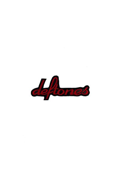 Z zepplin Deftones Red Logo Patch Patch