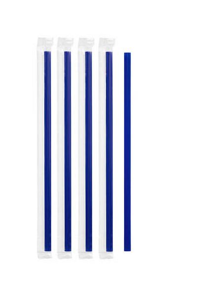 alenked Navy Blue Frozen Pipette 24 cm 50 Pieces (Transparent Wrap)