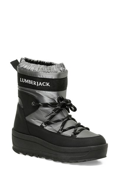 lumberjack Γυναικείες μπότες χιονιού Kelly 4pr Grey