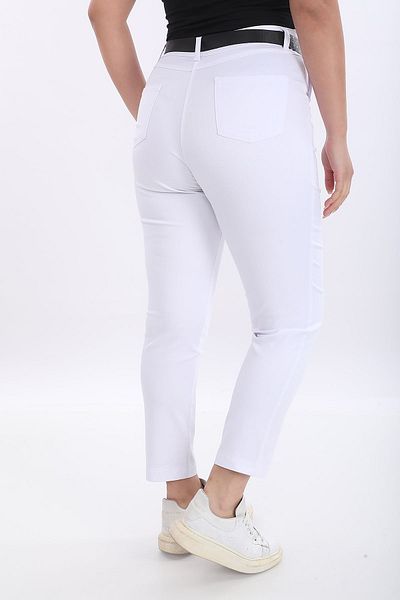 RBKS Plus Size Cotton High Waist Pants