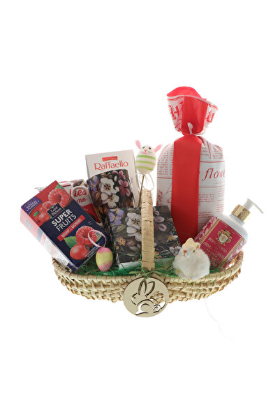 GiftExpress Coș Cadou Paște Red Beauty