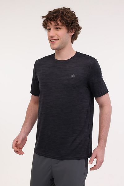 lumberjack Mb Ct1328 Mln T-Sh 5Fx Anthracite Muline Men's Short Sleeve T-Shirt