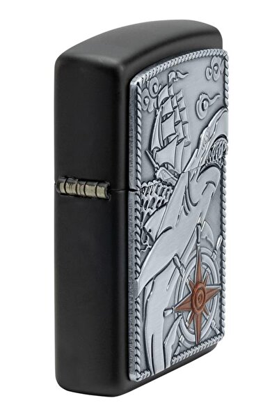 Zippo Çakmak 48120 Shark Ship Emblem