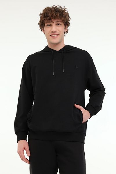 lumberjack Mb Sn73 Hoodıe 5fx Суичър Siyah Erkek