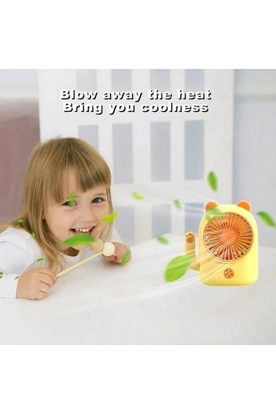 Generic Portable Handheld Fan– USB Rechargeable,Silent Operation, Long Battery, for Home, Outdoor & Office