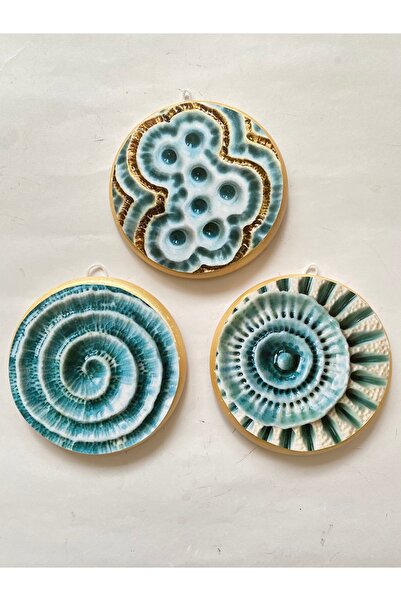 ZeyMin Art Soyut 3lü Duvar Süsü