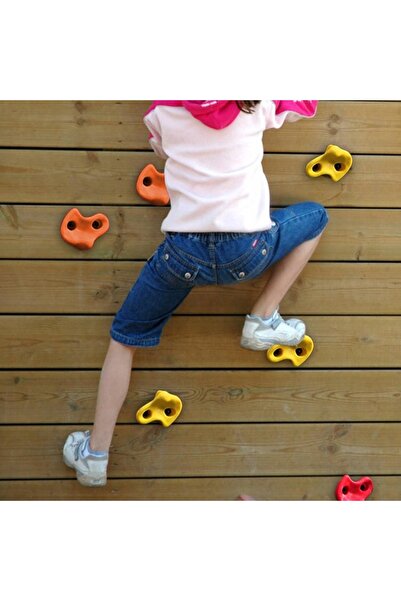 zola Σετ πετρών αναρρίχησης, Zola, 15 τεμάχια, δημιουργήστε τον δικό σας τοίχο αναρρίχησης για παιδιά, πολύχρωμο